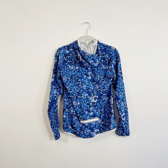 Tory Burch Blue Floral Jacket - Picture 7 of 9